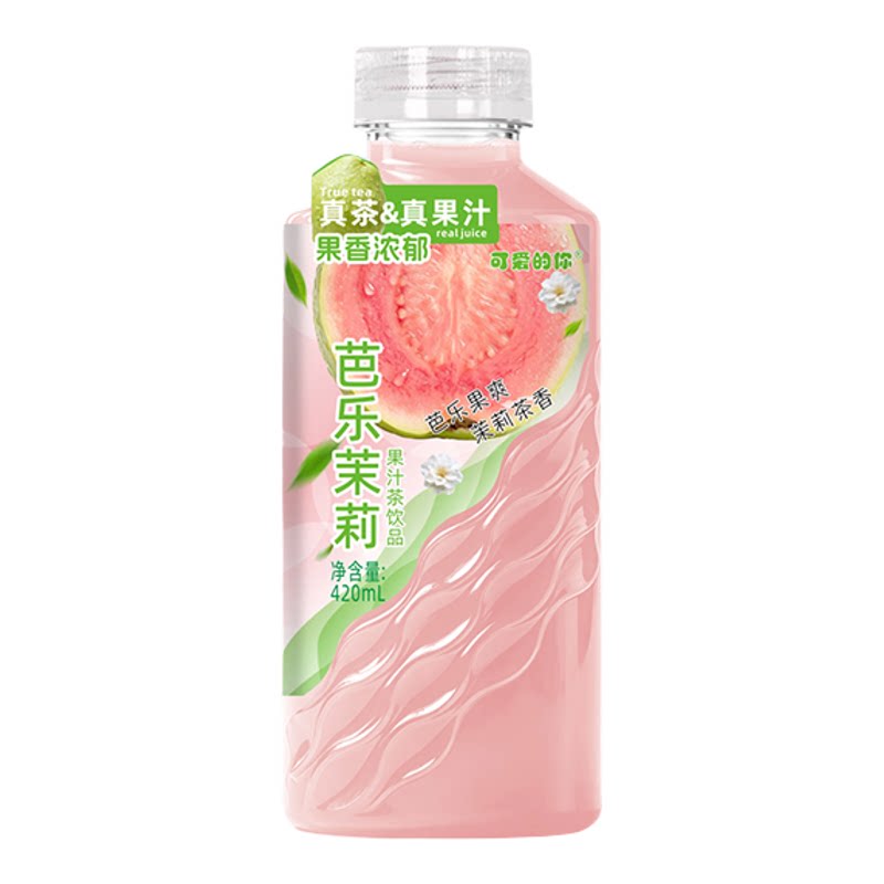 芭乐茉莉果汁茶饮料420ml*6瓶