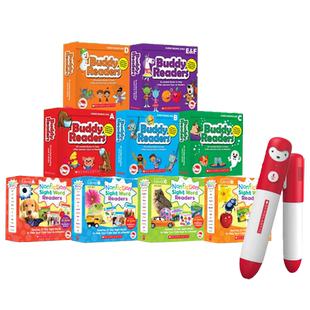 【新笔上市 一起买更优惠 英语启蒙神器小分级】学乐巴蒂小读者Buddy Readers高频词Nonfiction Sight Word 点读笔早教认知绘本