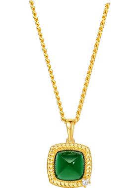 周六福小方糖绿野仙踪项链女款