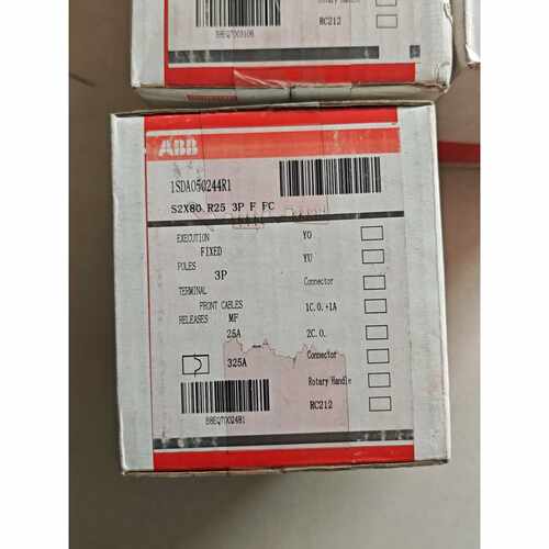 〔议价-可维修〕全新ABB塑壳断路器S2X80 R25 3P F FC