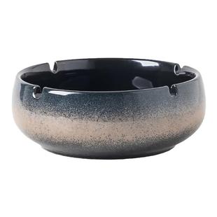 特大烟灰缸创意大号复古潮流个性陶瓷家用客厅办公酒店多功能烟缸