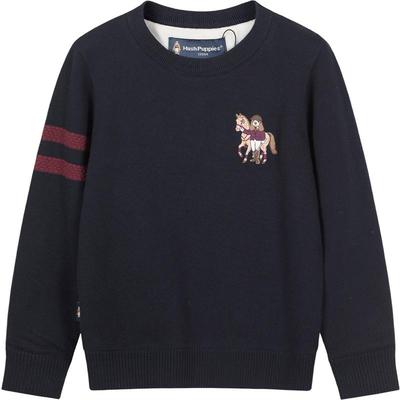 暇步士儿童加绒毛衣大童套头线衣