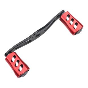 水滴轮鼓轮通用渔轮金属手柄摇臂配件筏轮改装摇柄摇把握丸单双柄