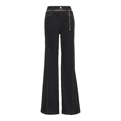 ONLY显瘦金属链条牛仔裤