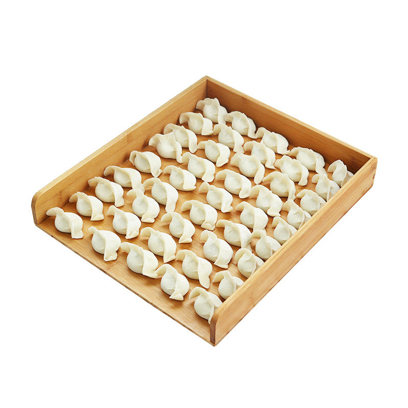 饺子收纳盒托盘冷冻专用楠竹商用木质水饺屉多层家用冰箱速冻托盘