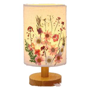 压花台灯diy材料包小夜灯干花情人节三八妇女母亲节礼物床头客厅