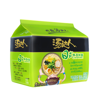 汤达人官方旗舰店日式豚骨酸辣韩式罗宋袋面泡面