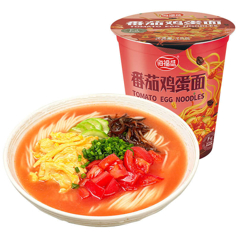 海福盛冻干面番茄鸡蛋