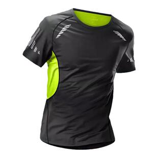 健身衣男夏季冰丝短袖打底速干紧身衣运动套装跑步训练服田径装备