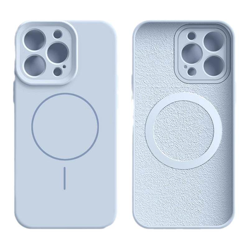 Magsafe磁吸充电适用苹果17Promax手机壳液态硅胶新款iPhone16全包防摔15新款情侣14男女网红13细腻