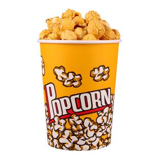 网红一次性爆米花桶商用小号可爱爆米花包装盒电影院纸杯子专用桶