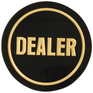 佰偌德州扑克庄码大小号配件压牌片筹码庄片dealer德扑庄位牌