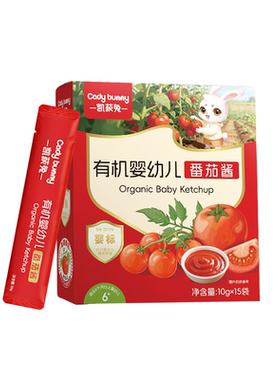 凯荻兔宝宝番茄酱有机儿童野餐