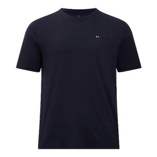 安德玛官方UA春夏Strip Logo男子运动休闲短袖T恤1390203