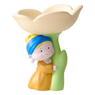 入户门珍珠女孩钥匙收纳玄关摆件客厅桌面家居装饰品乔迁新居礼物