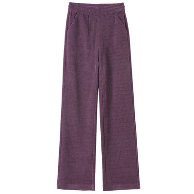 抢购价灯芯绒阔腿裤女装加绒加厚