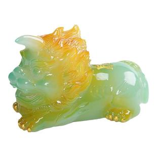 原创獬豸摆件茶宠创意变色家居客厅桌面装饰品茶具配件办公室送礼