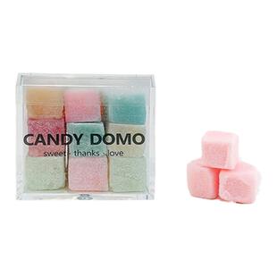 CANDYDOMO手工高颜值方形水果味软糖网红儿童糖果节日生日礼物