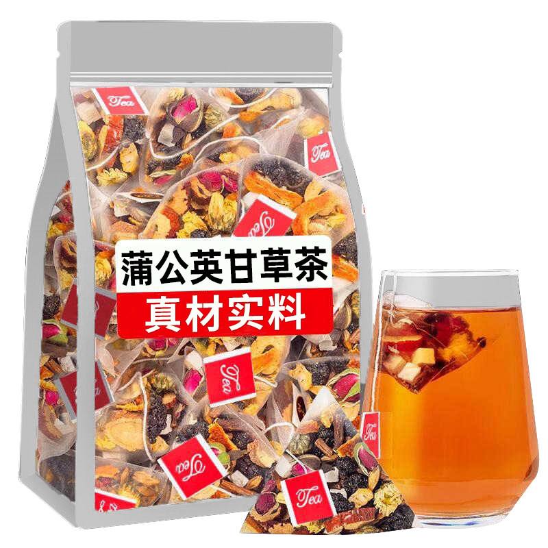 21味蒲公英茶正品旗舰店养生茶包
