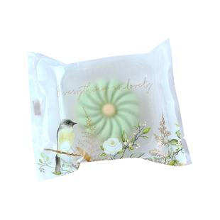 月饼包装袋2025中秋新款单独机封自粘袋子广式蛋黄酥75克带内托盒