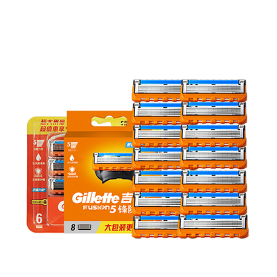 锋隐刀头Gillette/吉列5层刀片
