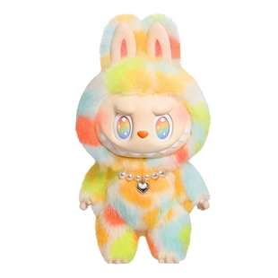 POPMART泡泡玛特LABUBU前方高能ROCK THE UNIVERSE搪胶毛绒公仔