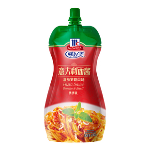 味好美意大利面酱番茄罗勒味230g番茄肉酱披萨酱