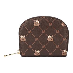 稻草人钱包女2025新款可爱真皮多功能卡包迷你小巧日系短款零钱包