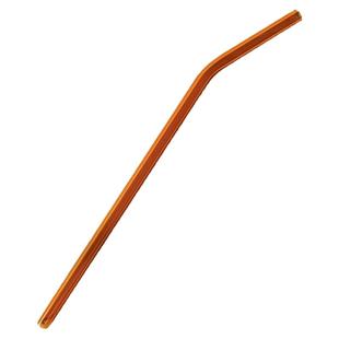 ins风水杯玻璃吸管弯头非一次性饮料奶茶果汁咖啡透明耐热搅拌棒