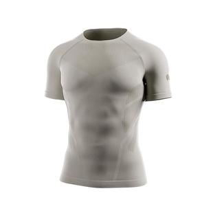 Monster Guardians 夏季男子一体编织透气网眼健身运动训练短袖