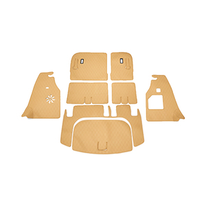 适用22-25款腾势D9专用全包围尾箱垫皮革后备箱垫靠背垫内饰改装