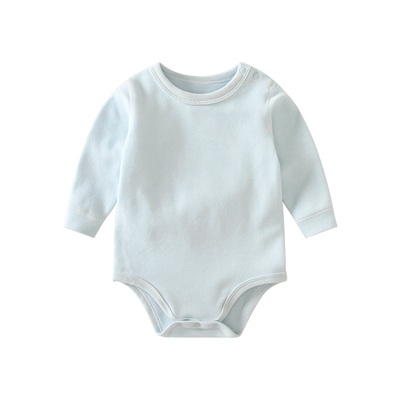 婴儿套头舒绒棉秋冬包屁衣