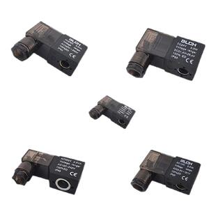 BLCH百灵气动电磁阀线圈AC220VDC24VDC12V接线端子3.0W5.5VA带灯