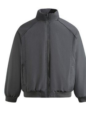 冬季美式工装立领夹克棉服外套