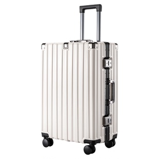 行李箱男女2026新款结实耐用铝框拉杆箱20寸旅行箱登机密码皮箱子