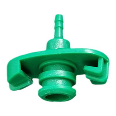 点胶针筒适配器 点胶机转接头 点胶适配器配件 大头 针筒接头绿色