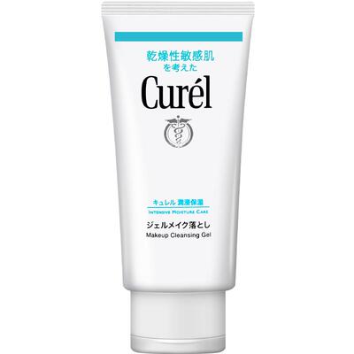 珂润卸妆啫喱膏温和清洁保湿