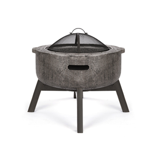 牧行户外庭院烤火炉围炉煮茶套装烧烤桌家用电碳两用取暖2025新款