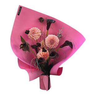 芯苼物语 硬卡加厚牛皮纸鲜花束包花纸手工diy花艺卡纸包装纸材料