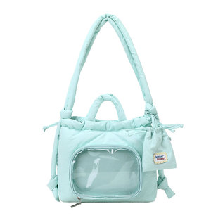 meowbunny 二次元风痛包女休闲小背包斜挎包追星娃包绿色小食量包