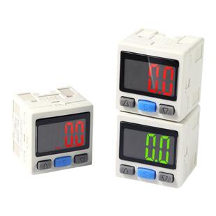 气动电子数显压力开关ZSE30AF真空负压表传感器ISE30A-01-N/P-L