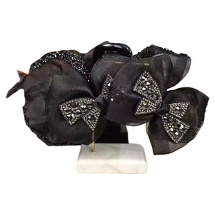 公主落难发圈鲨鱼夹抓夹女高级感大号夹子头饰气质高颅顶公主头发