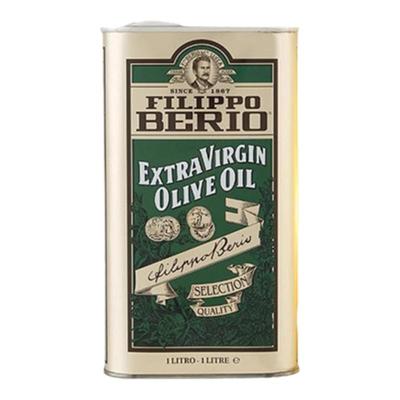 翡丽百瑞1L铁听特级初榨橄榄油意大利原瓶原装进口食用油