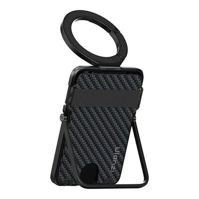 优篮子卡包磁吸手机支架超薄便携