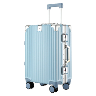 丹尼袋鼠新款铝框拉杆行李箱20寸男登机女密码箱26学生静音万向轮