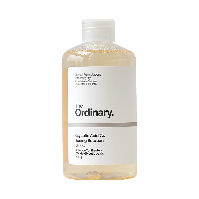 【保税区】The Ordinary7%甘醇酸保湿水爽肤水果酸去痘温和去角质