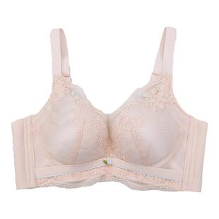 媛柔内衣女无磁无钢圈小胸平胸显大聚拢上托调整型文胸罩5205A杯