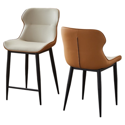 加高吧前台椅子6550厘米CM定制高级岛台餐椅舒适靠背简约家用凳子