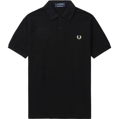 FRED PERRY男士POLO衫2025夏季新款商务休闲麦穗刺绣短袖T恤棉M3