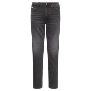 Calvin Klein男裤2025新款冬季纯棉休闲直筒牛仔长裤深灰色裤子男